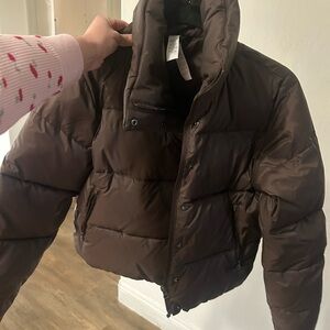 Alo Brown Bomber Jacket